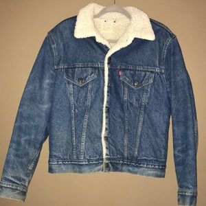 Levi’s Wool Sherpa Vintage Jean Jacket